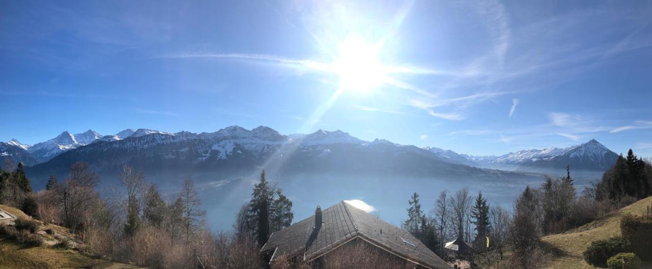 Wohnung Mit See Und Bergsicht Im Vier Sterne Hotel Беатенберґ Екстер'єр фото